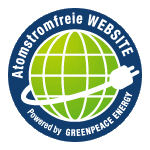 Atomstromfreie Webseite, powered bei Greenpeace Energy